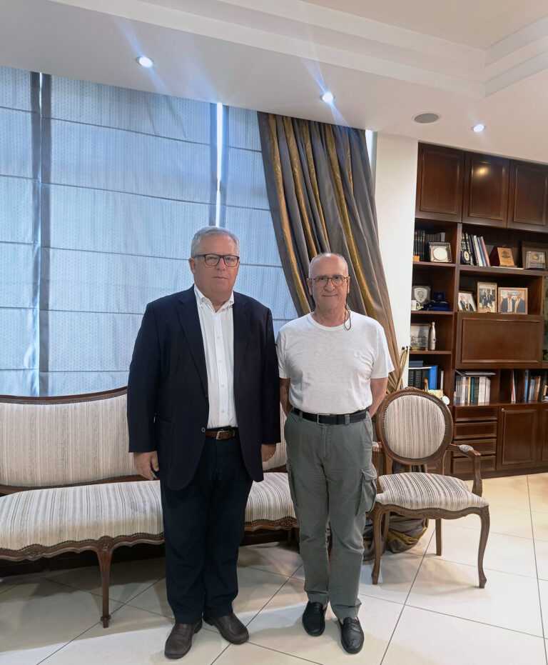 ΠΕ Καβάλας: Συνάντηση του Θόδωρου Μαρκόπουλου με τον συντονιστή του 5ου Διεθνούς Θερινού Σχολείου